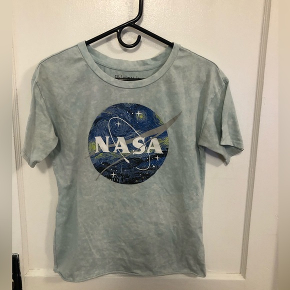NASA Van Gogh crop tee size M free w purchase - Picture 2 of 7